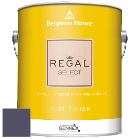 Benjamin Moore 547 Regal Select Waterborne Interior Flat Finish краска цвет 2069-20 Blackberry Wine