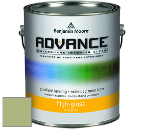 Benjamin Moore 794 Advance Interior Paint-High Gloss глянцевая алкидная эмаль цвет 543 Woodland Hills Green