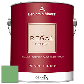 Benjamin Moore 550 Regal Select Waterborne Interior Pearl Finish краска цвет 573 Four Leaf Clover