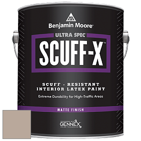 Benjamin Moore 484 Ultra Spec SCUFF-X Interior Matte Finish краска цвет 997 Baja Dunes