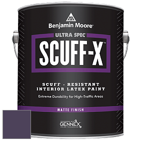 Benjamin Moore 484 Ultra Spec SCUFF-X Interior Matte Finish краска цвет 2071-10 Exotic Purple