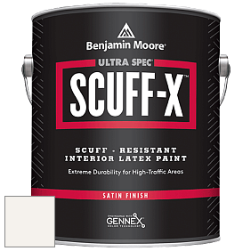Benjamin Moore 486 Ultra Spec SCUFF-X Interior Satin Finish краска цвет OC-69 White Opulence