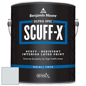 Benjamin Moore 485 Ultra Spec SCUFF-X Interior Eggshell Finish краска цвет 875 Blue Veil