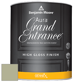 Benjamin Moore Aura 148 Grand Entrance High Gloss эмаль цвет AF-440 