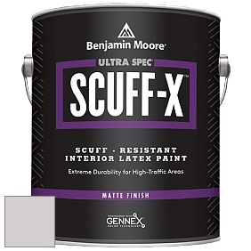 Benjamin Moore 484 Ultra Spec SCUFF-X Interior Matte Finish краска цвет 1444 New Age