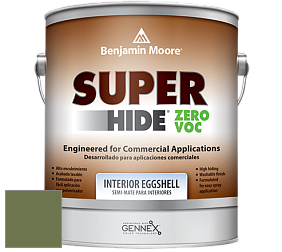 Benjamin Moore 357 Super Hide Zero Voc Interior Eggshell краска цвет 434 Herb Garden