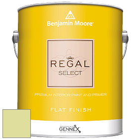 Benjamin Moore 547 Regal Select Waterborne Interior Flat Finish краска цвет 2028-50 Wales Green