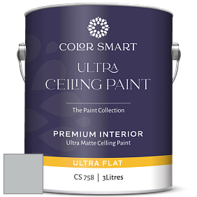 COLOR SMART CS 758 ULTRA CEILING PAINT ультраматовая краска цвет AF-695 