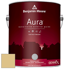Benjamin Moore Aura 631 Waterborne Exterior Satin Finish краска цвет 376 Mother Earth