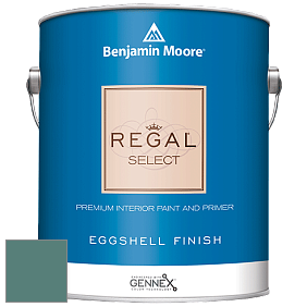 Benjamin Moore 549 Regal Select Waterborne Interior Eggshell Finish краска цвет 678 Pacific Rim