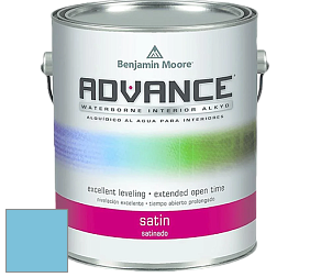 Benjamin Moore 792 Advance Interior Paint-Satin эмаль цвет 781 St. Lucia Skies