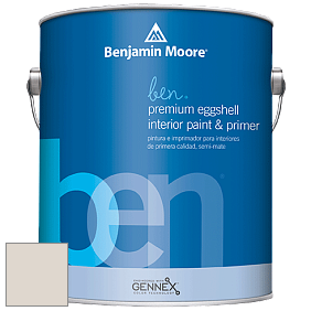 Benjamin Moore Ben W626 Premium Interior Latex Eggshell краска цвет 858 Athena
