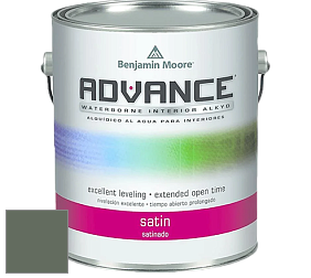 Benjamin Moore 792 Advance Interior Paint-Satin эмаль цвет 447 Holiday Wreath