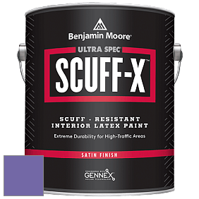 Benjamin Moore 486 Ultra Spec SCUFF-X Interior Satin Finish краска цвет NCS S 3050-R60B 