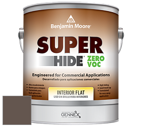 Benjamin Moore 355 Super Hide Zero Voc Interior Flat краска цвет AF-170 