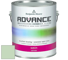 Benjamin Moore 792 Advance Interior Paint-Satin эмаль цвет 562 Cucumber Salad
