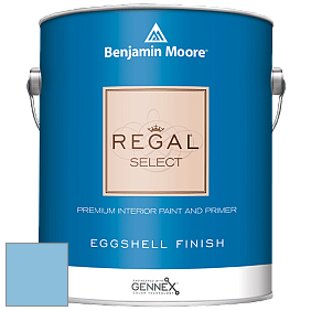 Benjamin Moore 549 Regal Select Waterborne Interior Eggshell Finish краска цвет 2063-50 Blue Marguerite