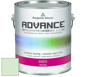 Benjamin Moore 792 Advance Interior Paint-Satin эмаль цвет 568 Parkside Dunes