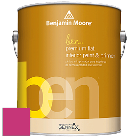 Benjamin Moore Ben W625 Premium Interior Latex Flat краска цвет RAL 4010 