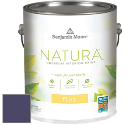 Benjamin Moore 512 Natura Interior Flat Finish матовая краска цвет NCS S 6030-R60B 