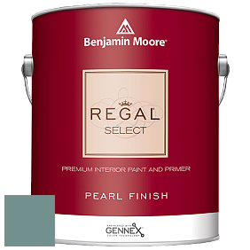 Benjamin Moore 550 Regal Select Waterborne Interior Pearl Finish краска цвет 712 Fort Pierce Green