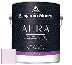 Benjamin Moore Aura 522 Interior Paint - Matte краска цвет 2075-70 Charming Pink