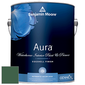 Benjamin Moore Aura 524 Waterborne Interior Eggshell Finish краска цвет NCS S 6030-G10Y 
