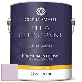 COLOR SMART CS 758 ULTRA CEILING PAINT ультраматовая краска цвет NCS S 1020-R40B 