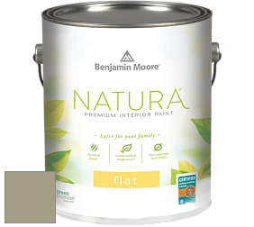 Benjamin Moore 512 Natura Interior Flat Finish матовая краска цвет 509 Cypress Green