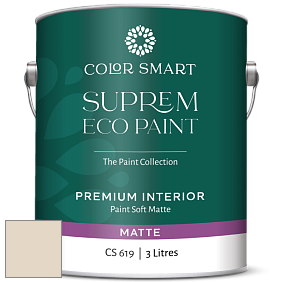 COLOR SMART CS 619 SUPREM ECO PAINT матовая краска цвет 964 White Sand