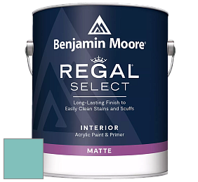 Benjamin Moore 548 IRegal Select Interior Paint - Matte краска цвет RAL 6027 