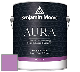 Benjamin Moore Aura 522 Interior Paint - Matte краска цвет 2074-40 Lilac Pink