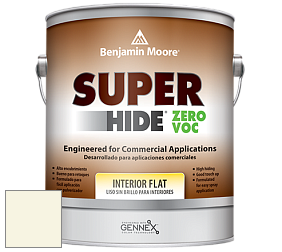 Benjamin Moore 355 Super Hide Zero Voc Interior Flat краска цвет OC-126 Easter Lily