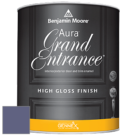 Benjamin Moore Aura 148 Grand Entrance High Gloss эмаль цвет 2069-30 Darkest Grape
