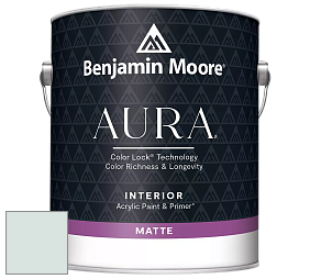 Benjamin Moore Aura 522 Interior Paint - Matte краска цвет 866 Winter Ice