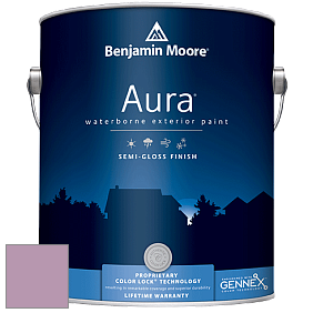 Benjamin Moore Aura 632 Waterborne Exterior Semi-Gloss Finish краска цвет 1377 Caribbean Sunset