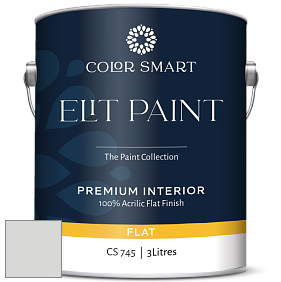 COLOR SMART CS 745 ELIT PAINT глубокоматовая моющаяся краска цвет 1611 Graytint