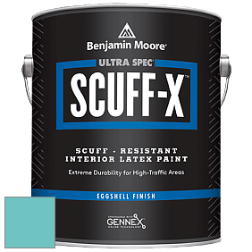 Benjamin Moore 485 Ultra Spec SCUFF-X Interior Eggshell Finish краска цвет 732 Burbank Blue