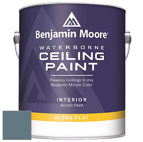 Benjamin Moore 508 Waterborne Ceiling Paint краска для потолков цвет 1645 Thousand Oceans