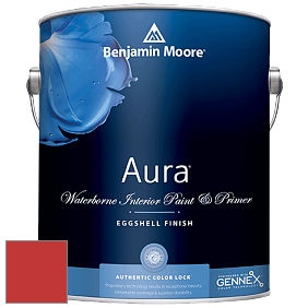 Benjamin Moore Aura 524 Waterborne Interior Eggshell Finish краска цвет NCS S 1085-Y90R 
