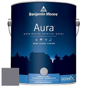 Benjamin Moore Aura 632 Waterborne Exterior Semi-Gloss Finish краска цвет AF-590 