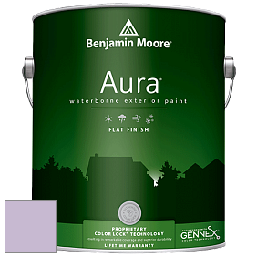 Benjamin Moore Aura 629 Waterborne Exterior Flat Finish краска цвет 1389 Wishing Well