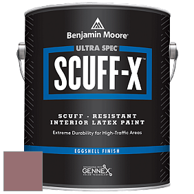 Benjamin Moore 485 Ultra Spec SCUFF-X Interior Eggshell Finish краска цвет 1265 Deep Mauve