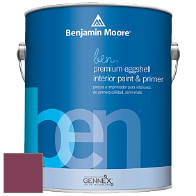 Benjamin Moore Ben W626 Premium Interior Latex Eggshell краска цвет 2076-10 Crushed Velvet