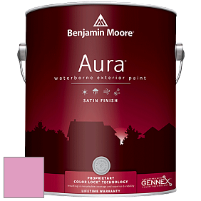 Benjamin Moore Aura 631 Waterborne Exterior Satin Finish краска цвет 1346 Island Sunset