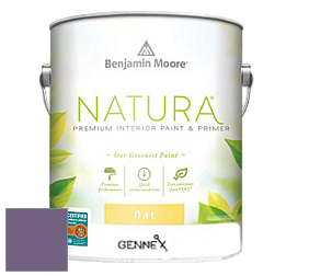 Benjamin Moore 514 Natura Interior Semi-Gloss Finish краска цвет 1392 Fire and Ice