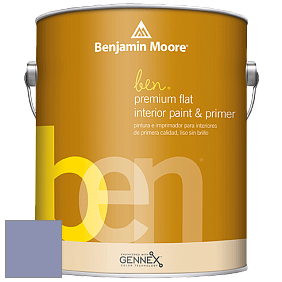 Benjamin Moore Ben W625 Premium Interior Latex Flat краска цвет 2069-40 Violet Stone