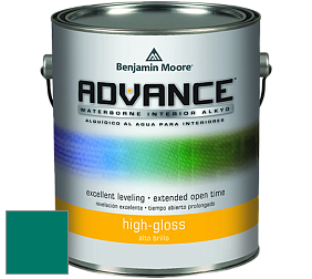 Benjamin Moore 794 Advance Interior Paint-High Gloss глянцевая алкидная эмаль цвет NCS S 4050-B70G 