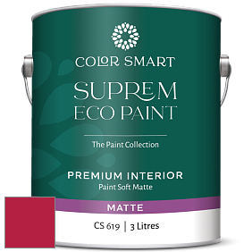 COLOR SMART CS 619 SUPREM ECO PAINT матовая краска цвет RAL 3027 