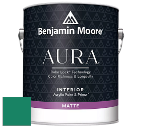 Benjamin Moore Aura 522 Interior Paint - Matte краска цвет 2046-20 Garden Green